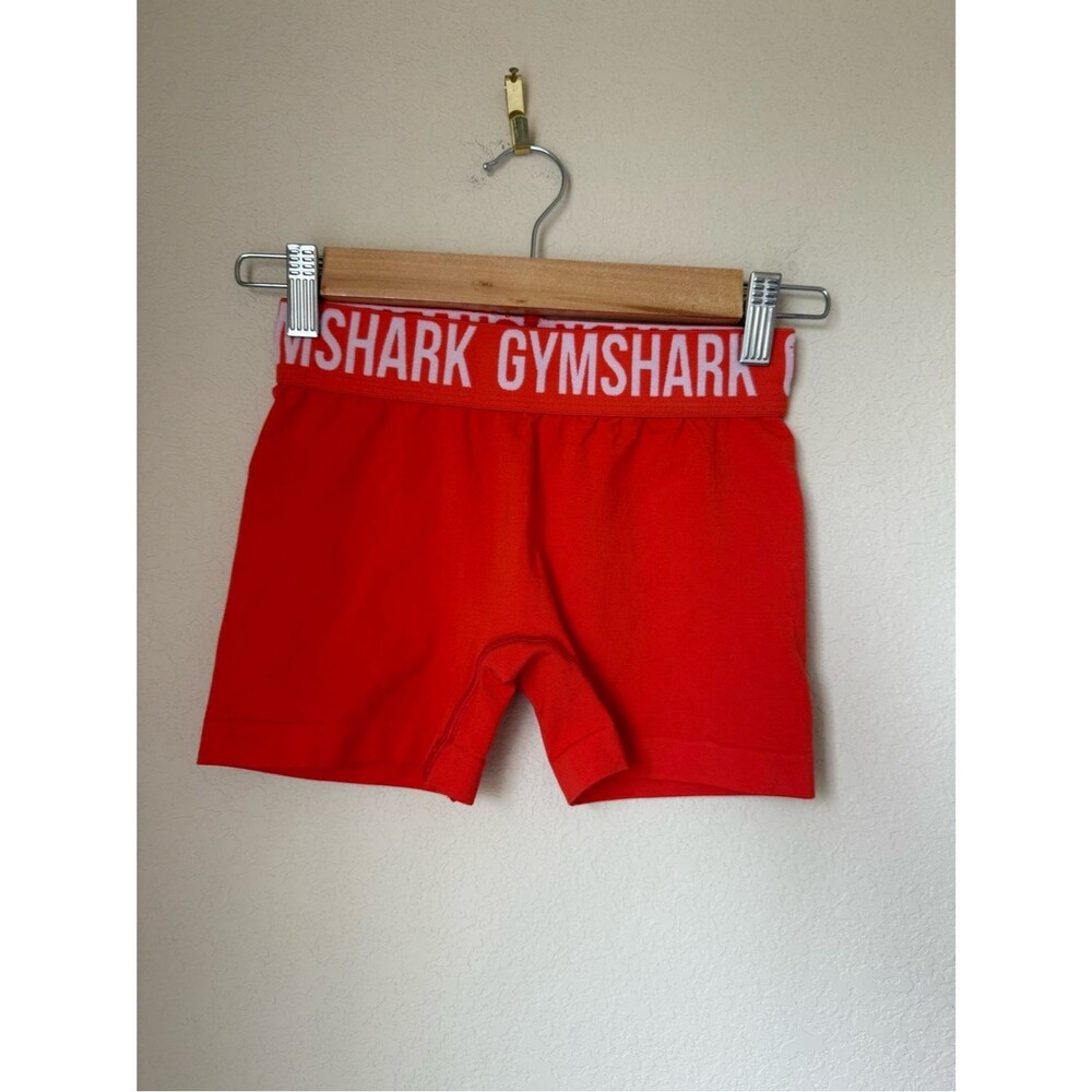 Gymshark Fit Seamless Shorts Orange Size XS